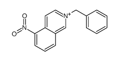 2-benzyl-5-nitroisoquinolin-2-ium Structure