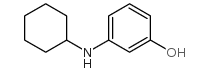 3-(N-Cyclohexylamino)phenol Structure