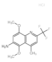 5,8-dimethoxy-4-methyl-2-(trifluoromethyl)quinolin-6-amine picture