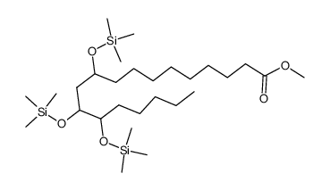 10,12,13-Tris[(trimethylsilyl)oxy]octadecanoic acid methyl ester picture