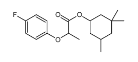 (3,3,5-trimethylcyclohexyl) 2-(4-fluorophenoxy)propanoate结构式