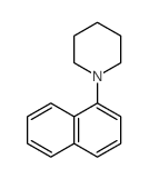 1-naphthalen-1-ylpiperidine structure