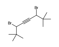 3,6-dibromo-2,2,7,7-tetramethyloct-4-yne Structure