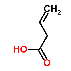 3-Butenoic acid structure