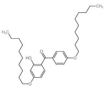 4-DECYLOXY-2-HYDROXYPHENYL 4-DECYL-XYHENYL KETONE structure