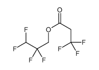 2,2,3,3-tetrafluoropropyl 3,3,3-trifluoropropanoate结构式