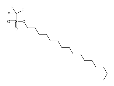 hexadecyl trifluoromethanesulfonate Structure