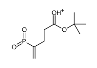 hydroxy-[5-[(2-methylpropan-2-yl)oxy]-5-oxopent-1-en-2-yl]-oxophosphanium Structure