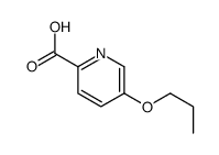 5-propoxypyridine-2-carboxylic acid Structure