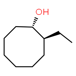 Cyclooctanol, 2-ethyl-, (1S,2S)- (9CI) structure