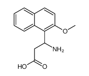 3-AMINO-3-(2-METHOXY-NAPHTHALEN-1-YL)-PROPIONIC ACID picture