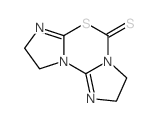 2,3,8,9-tetrahydrodiimidazo[1,3-c:1',3'-f][1,3,5]thiadiazine-5-thione Structure