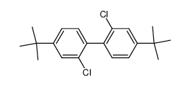 2,2'-Dichlor-4,4'-di-tert-butylbiphenyl Structure