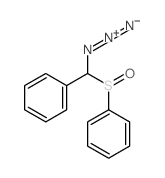 (benzenesulfinyl-phenyl-methyl)imino-imino-azanium structure