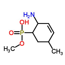 Phosphonic acid, (2-amino-5-methyl-3-cyclohexen-1-yl)-, monomethyl ester (9CI) picture