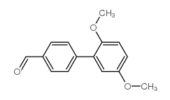 4-(2,5-Dimethoxyphenyl)benzaldehyde结构式