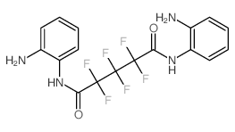 Pentanediamide,N1,N5-bis(2-aminophenyl)-2,2,3,3,4,4-hexafluoro-结构式