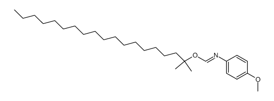 2-methylnonadecan-2-ylN-(4-methoxyphenyl)formimidate Structure