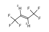 1,1,1,4,4,4-hexafluoro-2,3-dideuterio-2-butene结构式