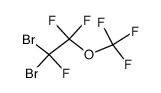 1,1-dibromo-1,2,2-trifluoro-2-(trifluoromethoxy)ethane Structure