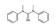 N,N'-Dimethyl-N,N'-diphenylselenoharnstoff结构式