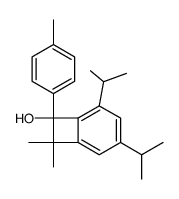 3,5-Diisopropyl-8,8-dimethyl-7-p-tolyl-bicyclo[4.2.0]octa-1,3,5-trien-7-ol Structure