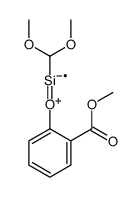 methyl 2-[(dimethoxymethylsilyl)oxy]benzoate结构式