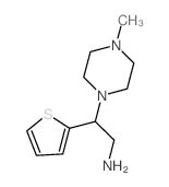 2-(4-Methyl-piperazin-1-yl)-2-thiophen-2-yl-ethylamine picture