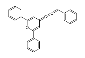 2,6-diphenyl-4-(3-phenylpropa-1,2-dienylidene)pyran Structure