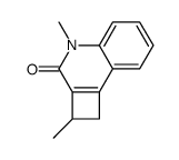 2,4-dimethyl-1,2-dihydrocyclobuta[c]quinolin-3-one结构式