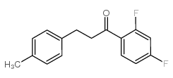 2',4'-DIFLUORO-3-(4-METHYLPHENYL)PROPIOPHENONE图片