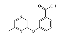 3-(6-methylpyrazin-2-yl)oxybenzoic acid picture