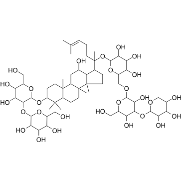 Ginsenoside Ra3 structure