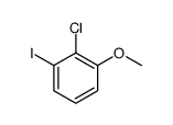 2-Chloro-1-iodo-3-methoxybenzene Structure