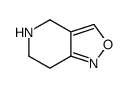 4,5,6,7-四氢-异噁唑并[4,3-c]吡啶结构式