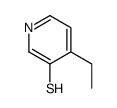 3-Pyridinethiol,4-ethyl-(6CI)结构式