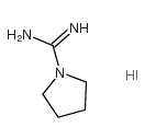 Pyrrolidine-1-carboximidamide hydroiodide structure