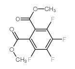 3,4,5,6-tetrafluorophthalic acid dimethyl ester structure