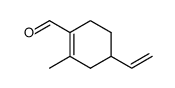 2-methyl-4-vinylclohex-1-enecarbaldehyde结构式