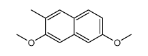 3,6-dimethoxy-2-methylnaphthalene结构式