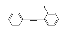 1-iodo-2-(2-phenylethynyl)benzene Structure