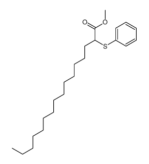 methyl 2-phenylsulfanylhexadecanoate Structure