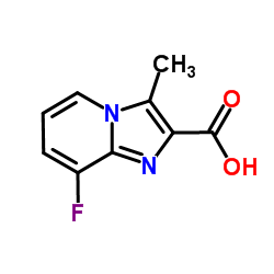 8-Fluoro-3-methylimidazo[1,2-a]pyridine-2-carboxylic acid Structure