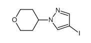 4-iodo-1-(tetrahydro-2H-pyran-4-yl)-1H-pyrazole structure