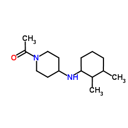 1-{4-[(2,3-Dimethylcyclohexyl)amino]-1-piperidinyl}ethanone图片