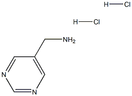 C-Pyrimidin-5-yl-methylamine dihydrochloride structure