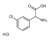 AMINO-(3-CHLORO-PHENYL)-ACETIC ACID HCL structure