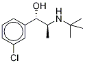 RAC THREO-DIHYDROBUPROPION-D9 Structure