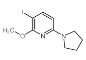 3-碘-2-甲氧基-6-(吡咯烷-1-基)吡啶图片