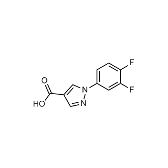 1-(3,4-Difluorophenyl)-1H-pyrazole-4-carboxylicacid picture